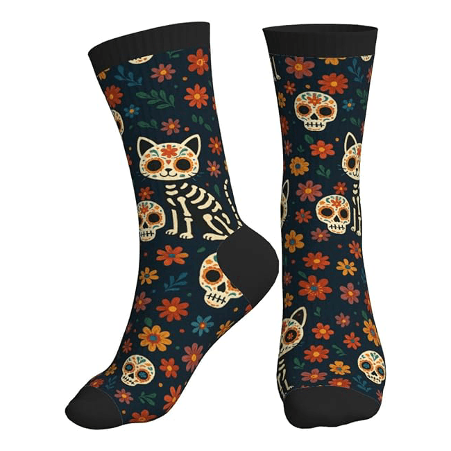 Unisex Novelty Slouchy Crew Socks3
