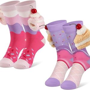 Women’s 3D Food Theme Novelty Socks1