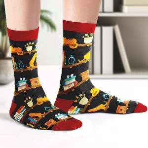 Women’s Book Lover Reading Socks2 Women’s Book Lover Reading Socks2