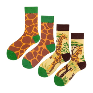 Women’s Cartoon Animal Crew Socks1
