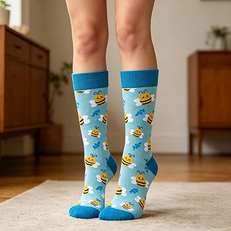 Women’s Colorful Animal Novelty Socks4