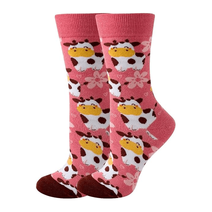 Women’s Colorful Fun Crew Socks2