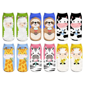 Women’s Cute Animal Fuzzy Slipper Socks1