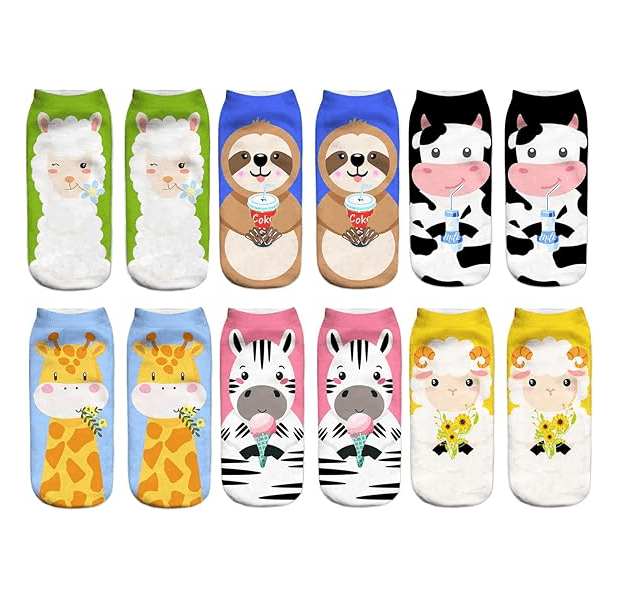 Women’s Cute Animal Fuzzy Slipper Socks1