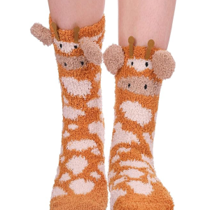 Women’s Cute Animal Fuzzy Slipper Socks1