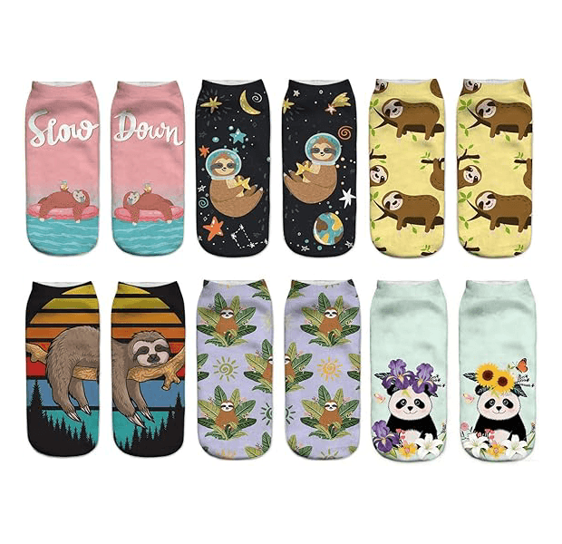 Women’s Cute Animal Fuzzy Slipper Socks2