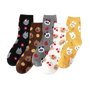 Women’s Cute Animal Novelty Crew Socks2 Women’s Cute Animal Novelty Crew Socks2