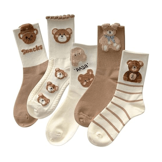 Women’s Cute Animal Novelty Crew Socks3