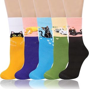 Women’s Cute Cat Crew Socks2 Women’s Cute Cat Crew Socks2