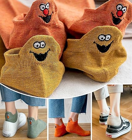 Women’s Cute Embroidered Ankle Socks2