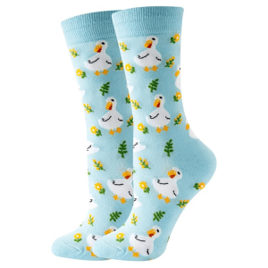 Women’s Fun Colorful Crew Socks1