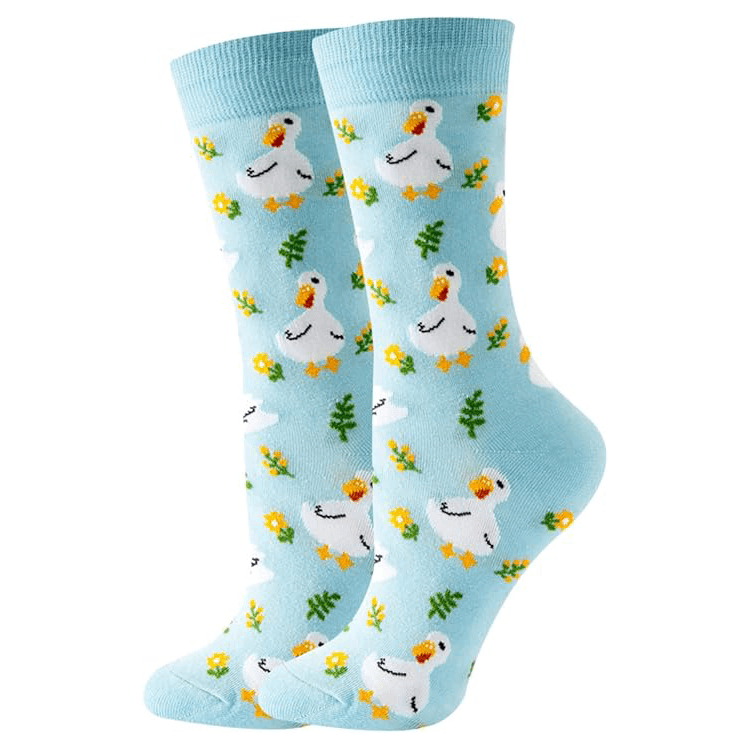 Women’s Fun Colorful Crew Socks1