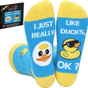 Women’s Funny Duck Crew Socks1