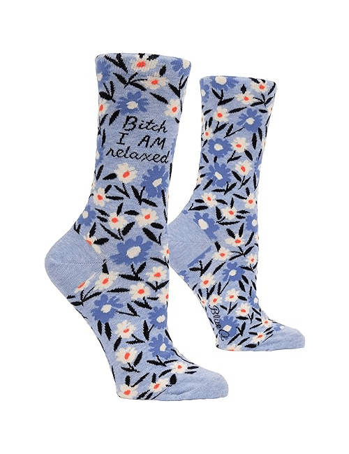 Women’s Funny Quote Crew Socks3