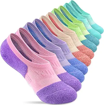 Women’s No Show Compression Running Socks1