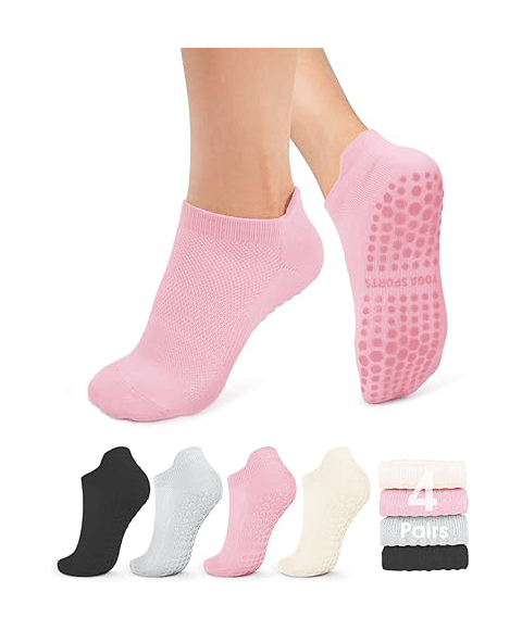 Women’s Non-Slip Pilates Grip Socks1