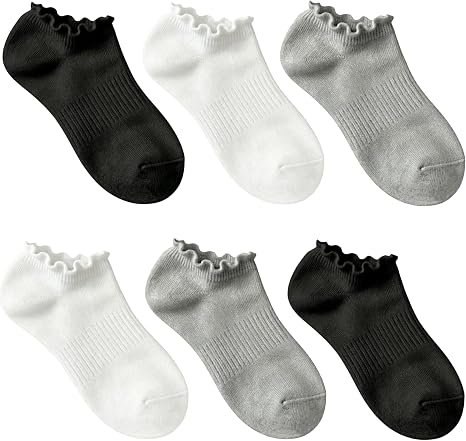 Women’s Ruffle No Show Socks3