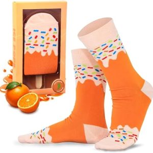 Women’s Strawberry Ice Cream Novelty Socks2 Women’s Strawberry Ice Cream Novelty Socks2