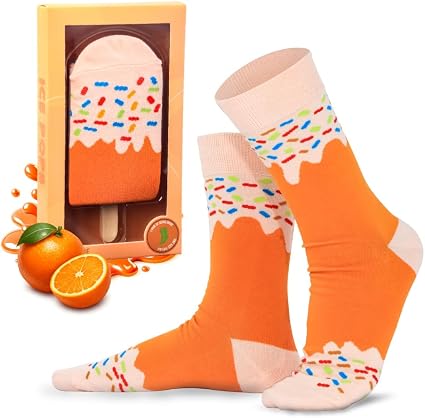 Women’s Strawberry Ice Cream Novelty Socks2