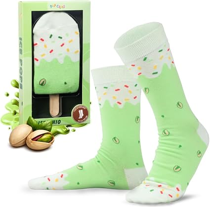 Women’s Strawberry Ice Cream Novelty Socks3